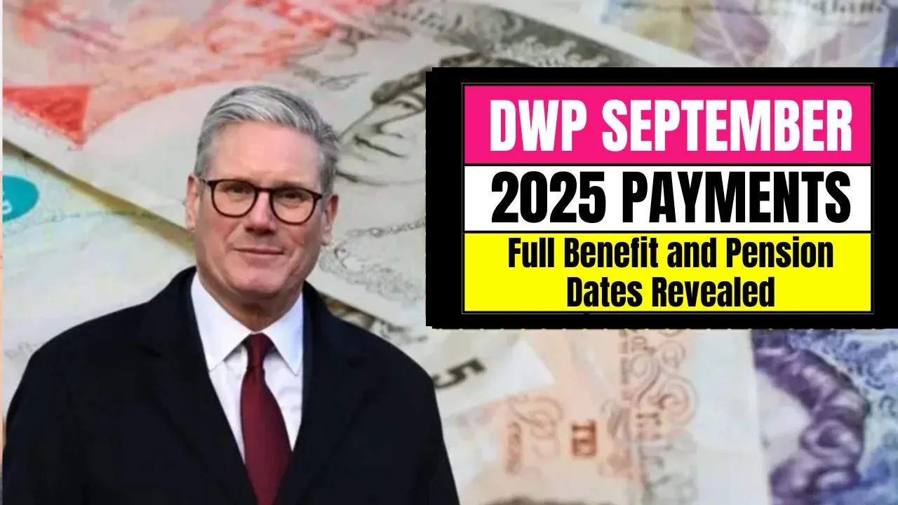 DWP September 2025 Payments